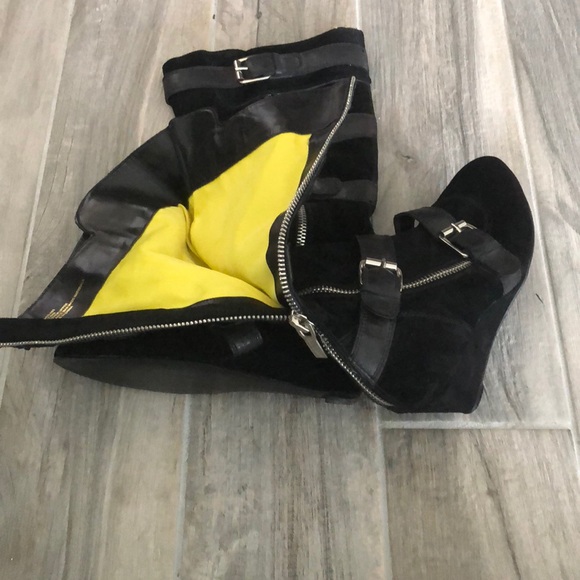 Zip Back Buckle Boots - Picture 2 of 3